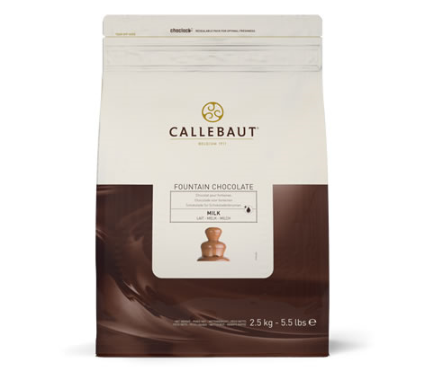 Callebaut Milk Chocolate for Fountains